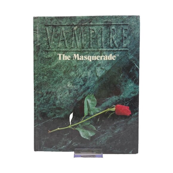 White Wolf Vampire The Masquerade WW2002  2nd Ed 1st Printed Vinyl Cover 1992 VG - Picture 2 of 16